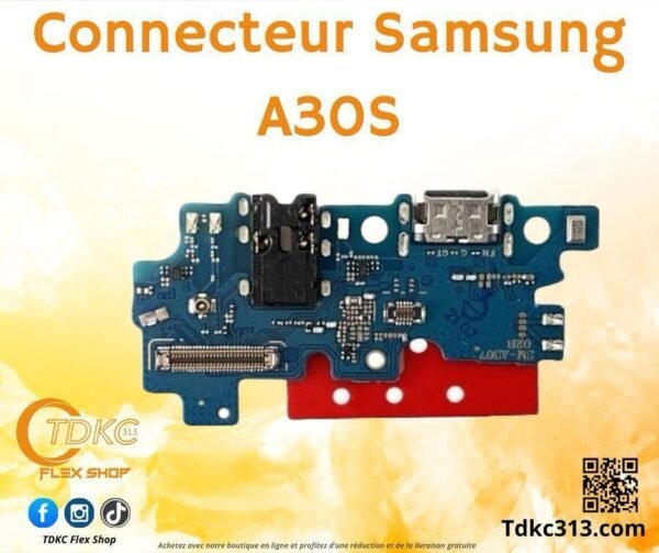 Connecteur de charge Samsung A30s