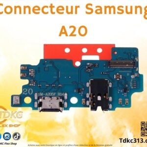 Connecteur de charge Samsung A20