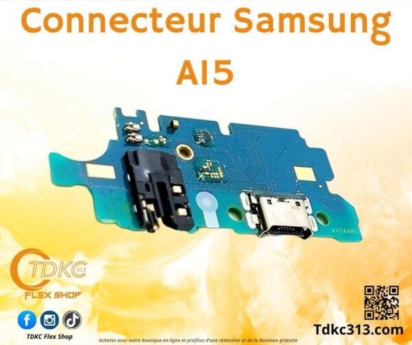 Connecteur de charge Samsung A15 5G/A156B