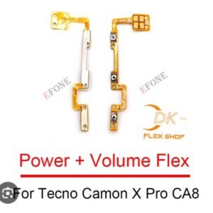 On OFF tecno Camon X Pro CA7 CA8