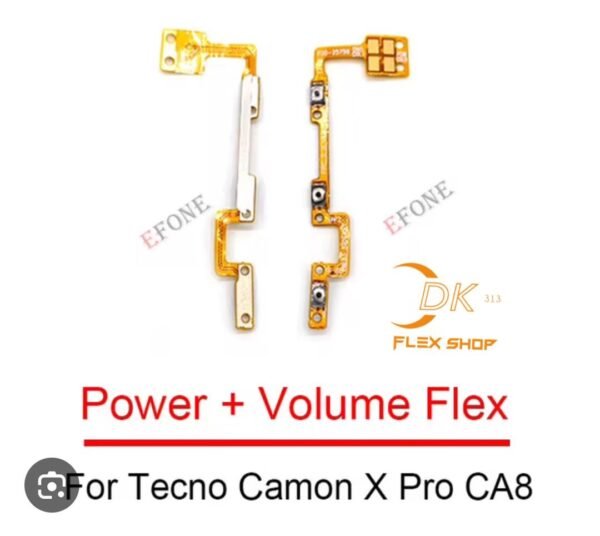 On OFF tecno Camon X Pro CA7 CA8