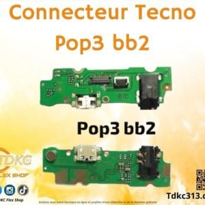 Connecteur Tecno pop3 bb2