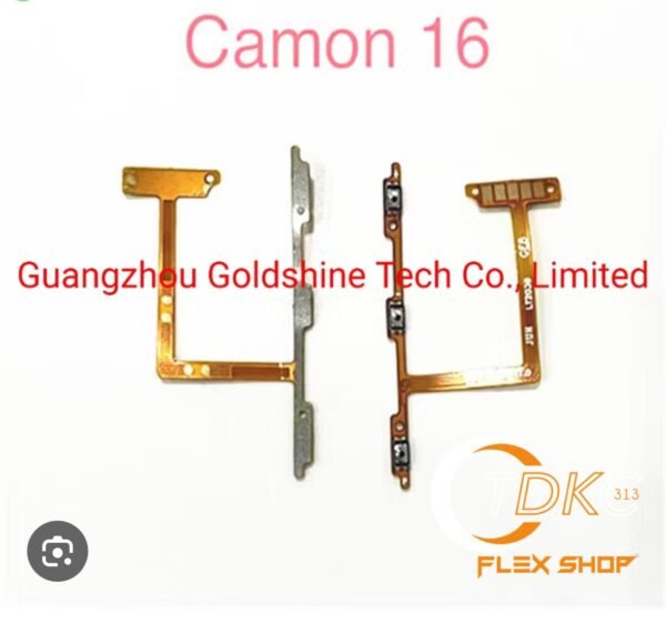 On OFF tecno Camon16 CE7