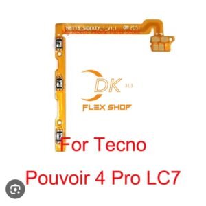 On OFF Tecno pouvoir 4 pro LC7