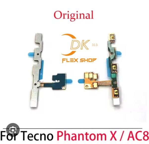 On OFF tecno phantom X AC8