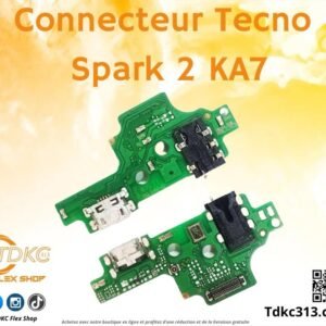 Connecteur Tecno Spark2. KA7