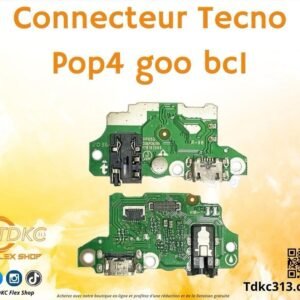 Connecteur Tecno BC1S Pop4latie