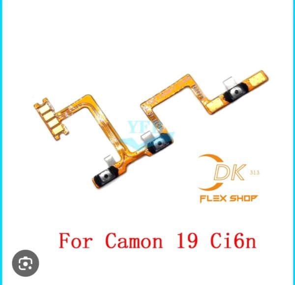 On OFF tecno ci6 Camon19