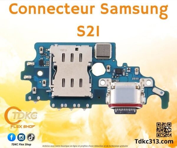 Connecteur Samsung S21 org