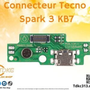Connecteur Tecno Spark3 KB7