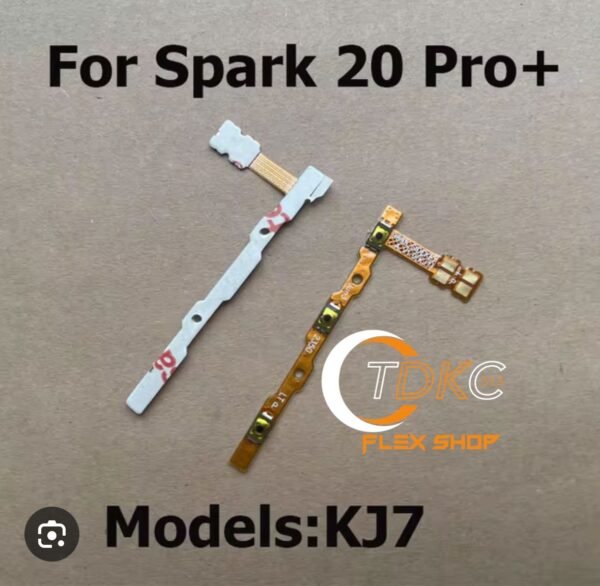 On OFF tecno Spark 20pro plus