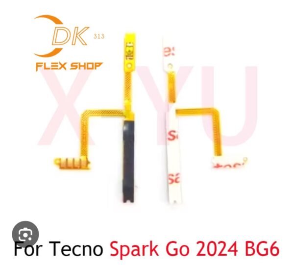 On OFF tecno Spark Go 2024.  Bg6