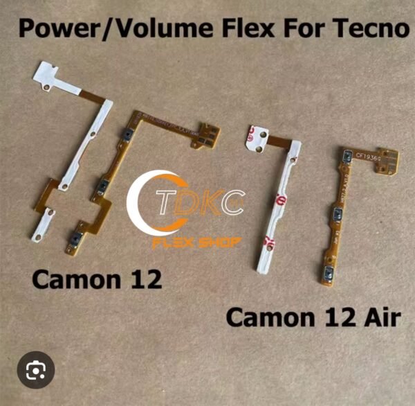On OFF tecno camon12 CC7