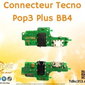 Connecteur Tecno pop3plus  bb4