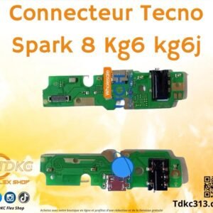 Connecteur Tecno Spark8  kg6