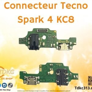 Connecteur Tecno Sapark4.  Kc8