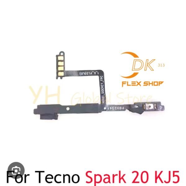 On OFF tecno Spark 20 kj5