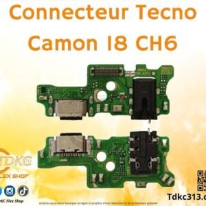 Connecteur Tecno Camone 18 CH6