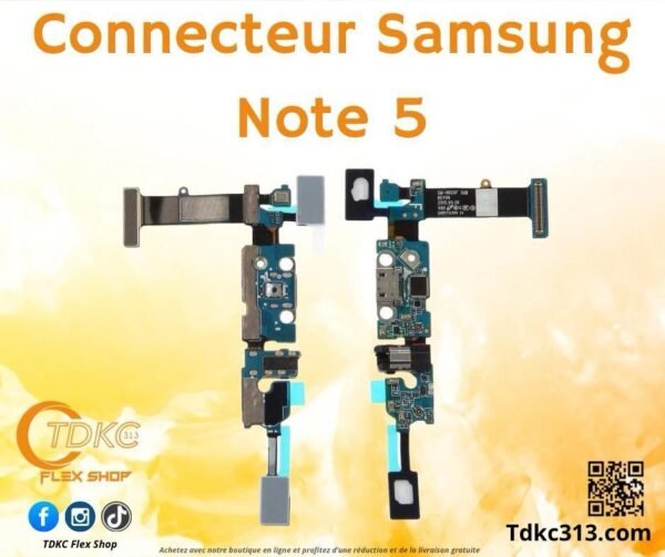 Connecteur Samsung Note5 org