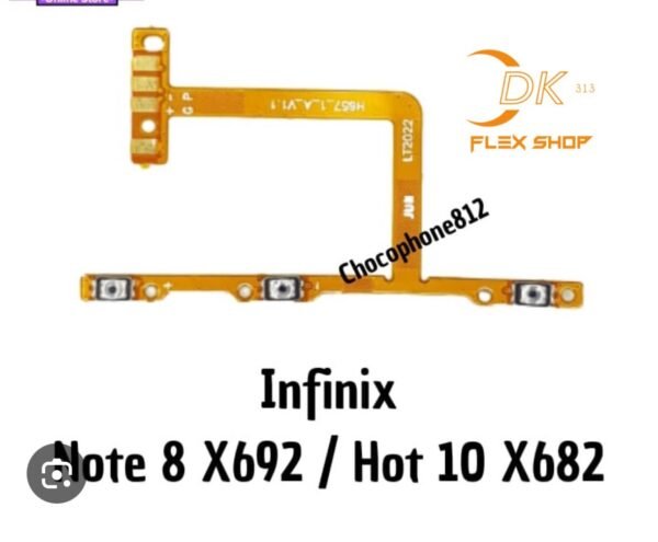On OFF Infinix, hot10. X682 X692