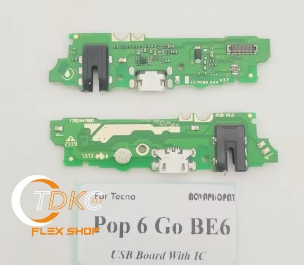 Connecteur Tecno BE6 pop6 Go