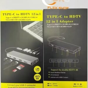 Type C. To HD TV 12 in USB
