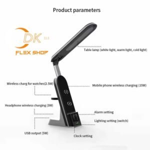 Chargeur San fils 
Lampes  horloge Numérique 15W