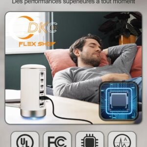 chargeur USB 65W