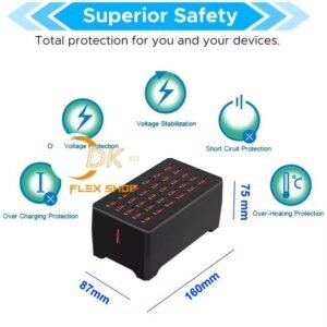 Chargeur USB 30port 150W
