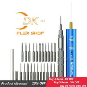 Multi Functin Electric Screwdriver & Glue Remover 
De Tournavis