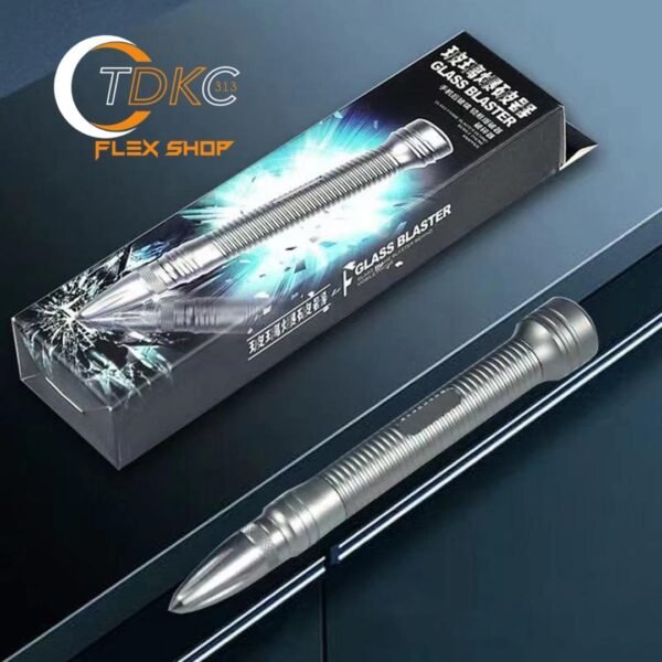 Stylo de sablage à pointe fixe en verre à résistance réglable dos iPhone