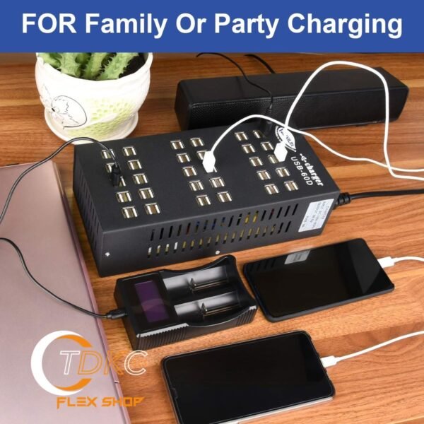 Chargeur USB 60port  200W – Image 2