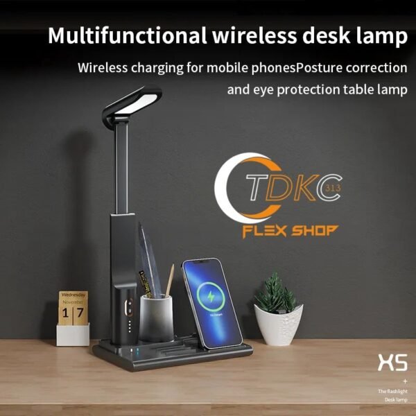 Chargeur  
Lampes Desk lampe Wireless chargeur X5 – Image 2