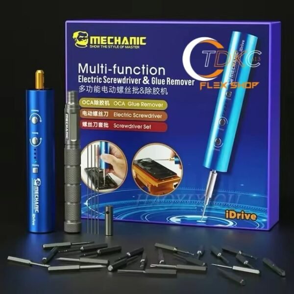 Multi Functin Electric Screwdriver & Glue Remover 
De Tournavis – Image 2