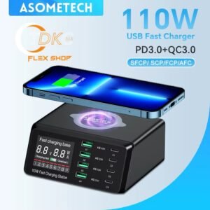 Chargeur usb WLX  X9M Magnetic 110W