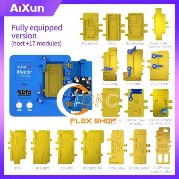 JC Aixun iheater  pro Station de préchauffage pour iPhone X. Ou 14pro max