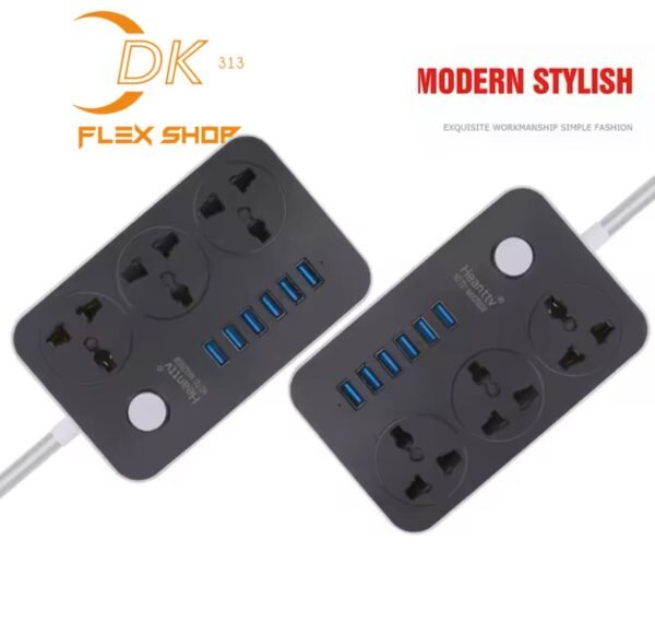 Smart USB Socket Power Strip. Chargeur