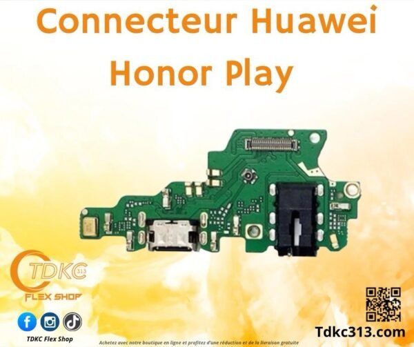 Connecteur Huawei Honar plat