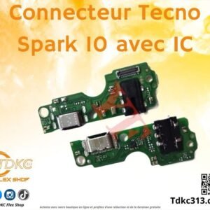 Connecteurte Tecno Spark10. Ki5K