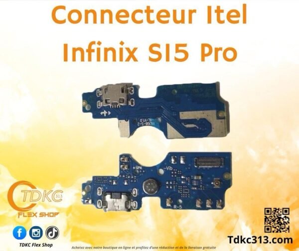 Connecteur Itel S15 pro