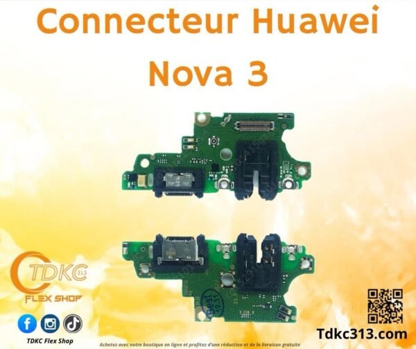 Connecteur Huawei Nova 3