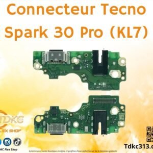 Connecteur Tecno Spark 30pro. KL7