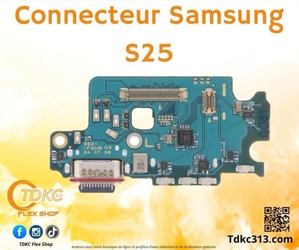 Connecteur  Samsung S25