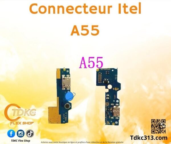 Connecteur Itel A55