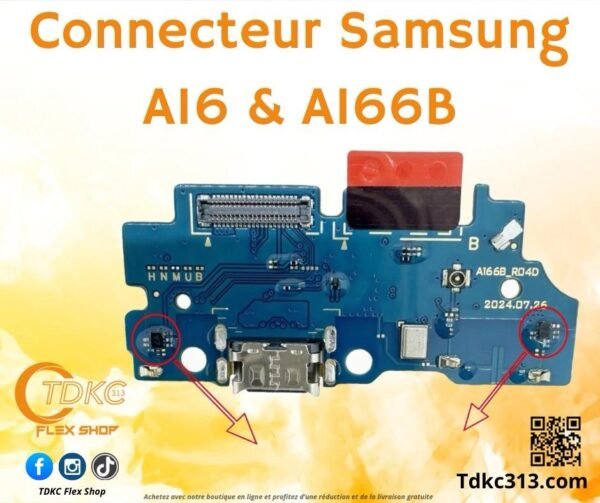 Connecteur Samsung A16
